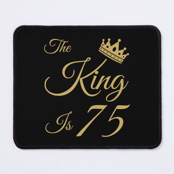 Item preview, Funny 75th Birthday For Men designed and sold by thepixelgarden.