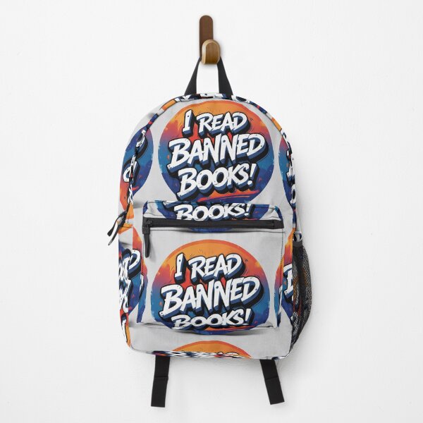 Item preview, I read Banned books graphic design designed and sold by Vintage Designs +.