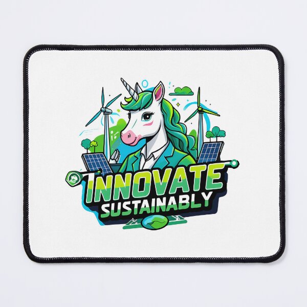 Item preview, Innovate Sustainably - Eco Inventor Unicorn designed and sold by zoughlal.