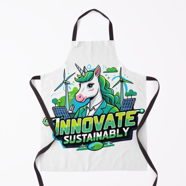 Item preview, Innovate Sustainably - Eco Inventor Unicorn designed and sold by zoughlal.