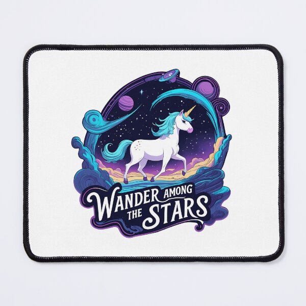 Item preview, Wander Among the Stars - Cosmic Desert Unicorn designed and sold by zoughlal.