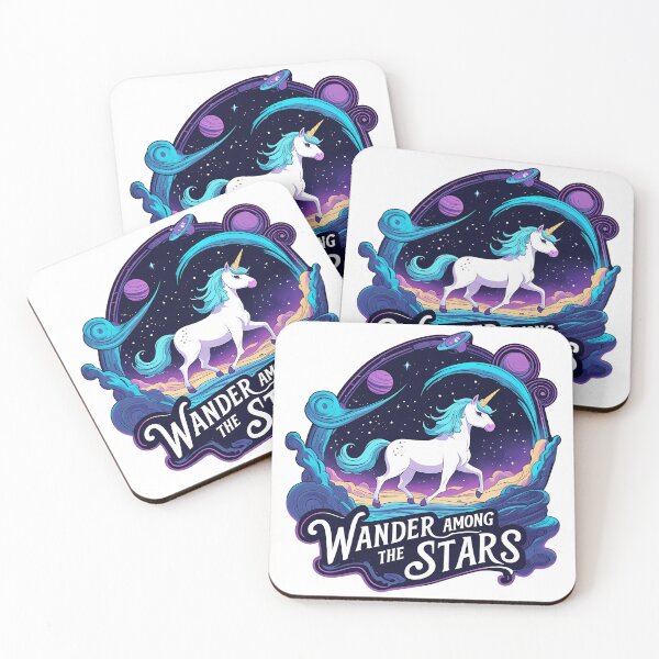Item preview, Wander Among the Stars - Cosmic Desert Unicorn designed and sold by zoughlal.