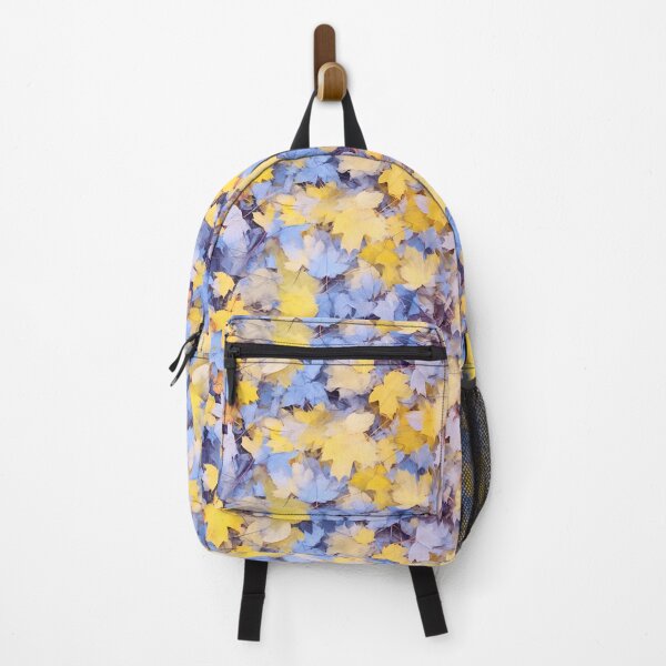Item preview, Fantasy maple leaves, yellow and purple, generated by AI, lost in a random forest designed and sold by House-of-Wyld.