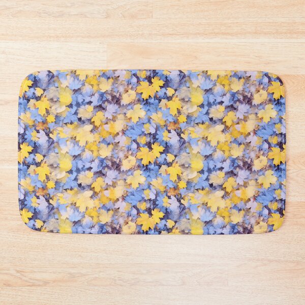 Item preview, Fantasy maple leaves, yellow and purple, generated by AI, lost in a random forest designed and sold by House-of-Wyld.