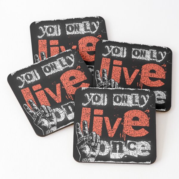 Item preview, YOU ONLY LIVE ONCE t-shirt  designed and sold by Arslan2013.