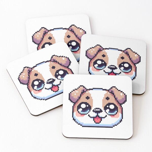 Item preview, dog pixel art designed and sold by Heidi25L.