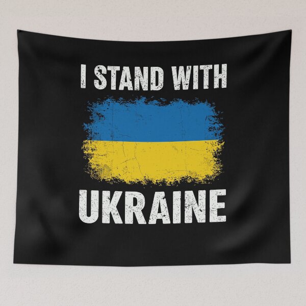 Item preview, Vintage Ukraine Ukrainian Flag Pride designed and sold by varioarts.