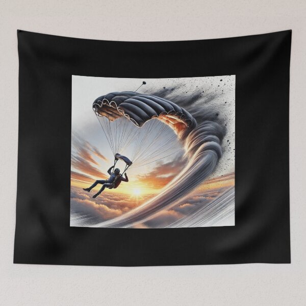 Item preview, Parachute Swoop Extreme Skydiving Maneuver designed and sold by BogskyShop.