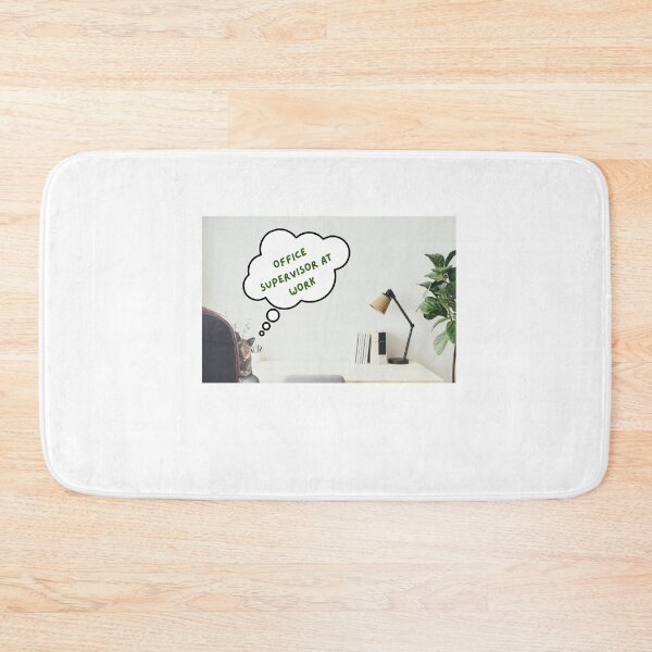 Item preview, Cat Office Humor – Thought Bubble Design designed and sold by Meowsterpiece23.
