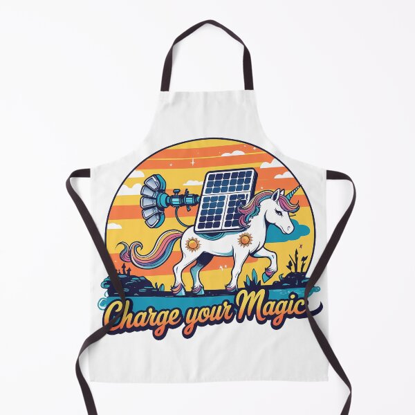 Item preview, Charge Your Magic - Solar Unicorn Pioneer designed and sold by zoughlal.