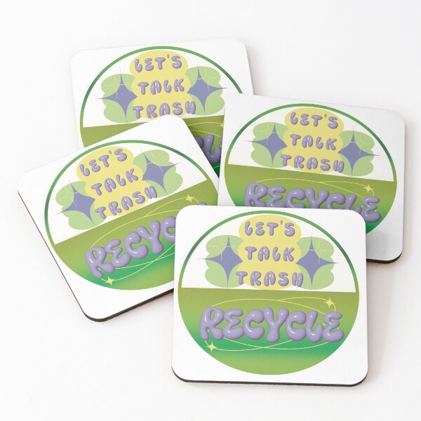 Item preview, Let's Talk Trash Recycle: Purple Edition designed and sold by GarboTreasure.