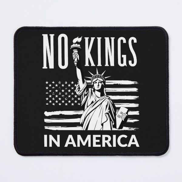 Item preview,  No Kings In America Statue Of Liberty Anti Elon Musk Anti Donald Trump designed and sold by Anniko Art Studio.