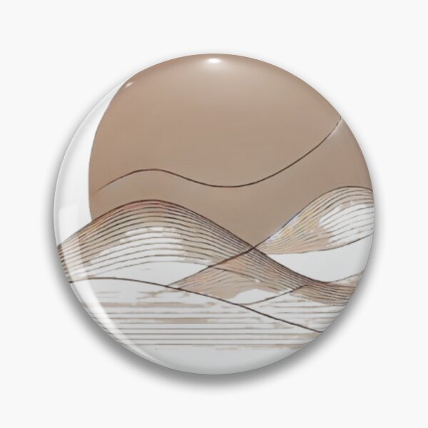Item preview, Serene Dune Landscape Lines designed and sold by NaturaVestir.