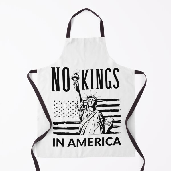 Item preview, No Kings In America Statue Of Liberty Anti Elon Musk Anti Donald Trump designed and sold by Anniko Art Studio.
