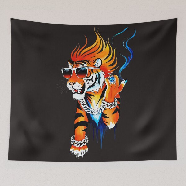 Item preview,  Blazing Attitude – Cool Tiger Drip designed and sold by M22--.
