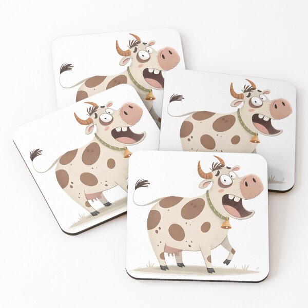 Item preview, Luna the Lunatic Cow designed and sold by NickTaroDesign.