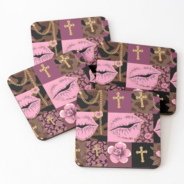 Item preview, Kisses and crosses popart  designed and sold by Roxburylane.