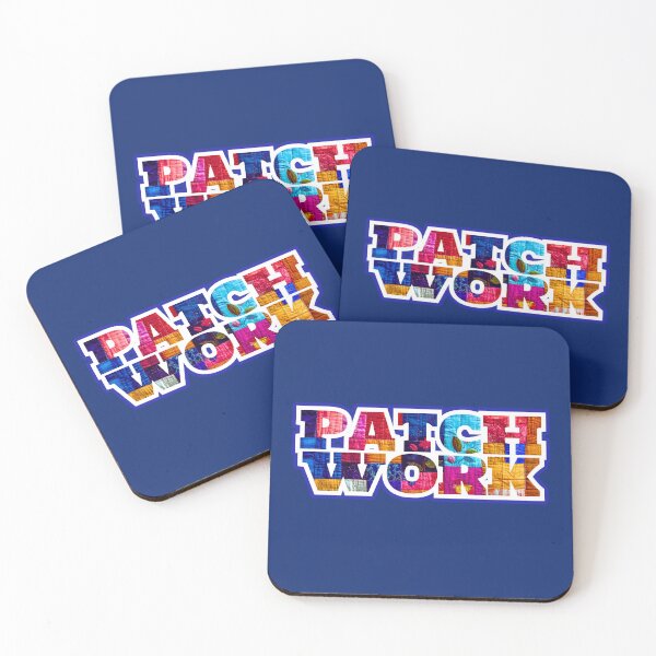 Item preview, Patchwork, colorful patchwork writing, vivid inscription designed and sold by silent-violin.