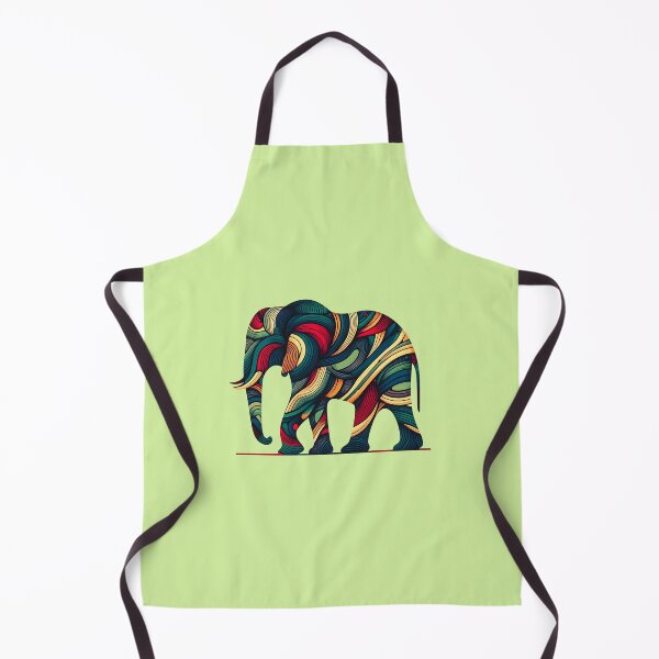 Item preview, Abstract Elephant Silhouette designed and sold by Dino-Lune.