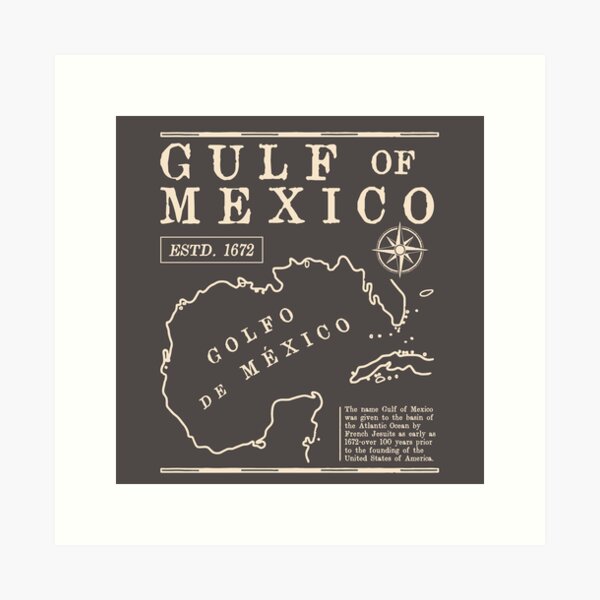 Item preview, Gulf of Mexico designed and sold by LivinLazy.
