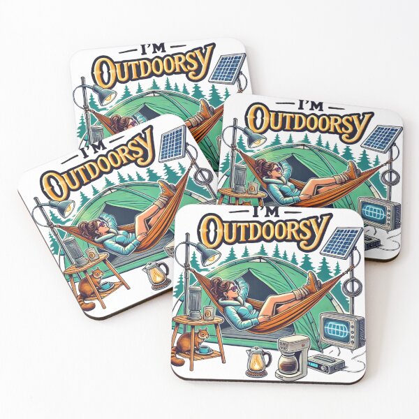 Item preview, I'm Outdoorsy designed and sold by Picturit.