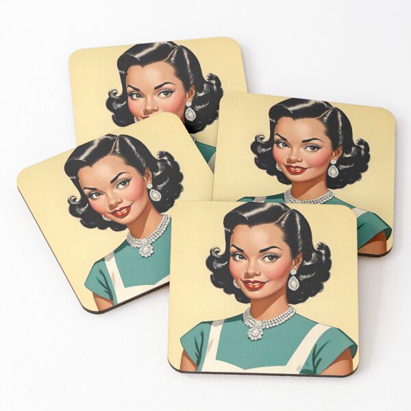 Item preview, Elegant Black Housewife – Timeless Beauty at Home designed and sold by GrizzlyCollective.