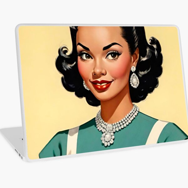Item preview, Elegant Black Housewife – Timeless Beauty at Home designed and sold by GrizzlyCompany.