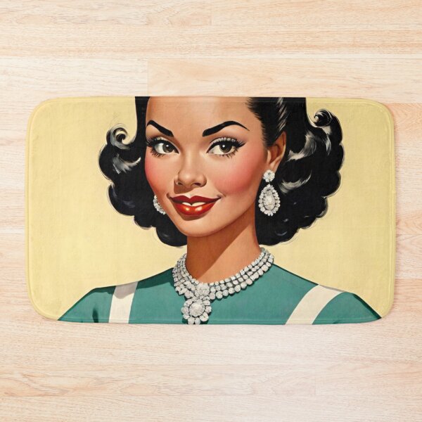 Item preview, Elegant Black Housewife – Timeless Beauty at Home designed and sold by GrizzlyCollective.