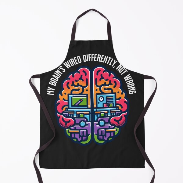 Item preview, My Brain’s Wired Differently, Not Wrong designed and sold by PhillsPlace.
