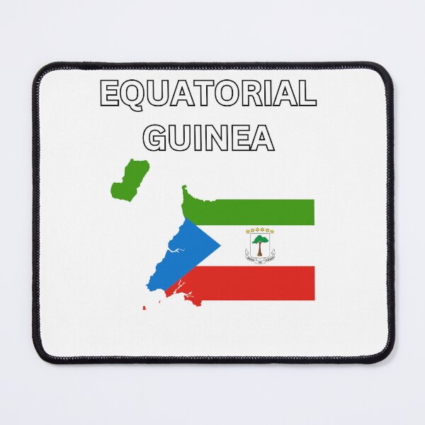 Item preview, Equatorial Guinea Flag Map designed and sold by atomstartup.