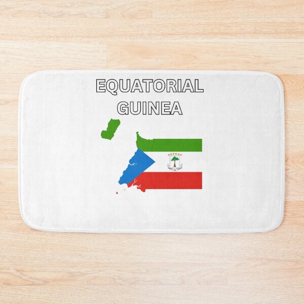 Item preview, Equatorial Guinea Flag Map designed and sold by atomstartup.
