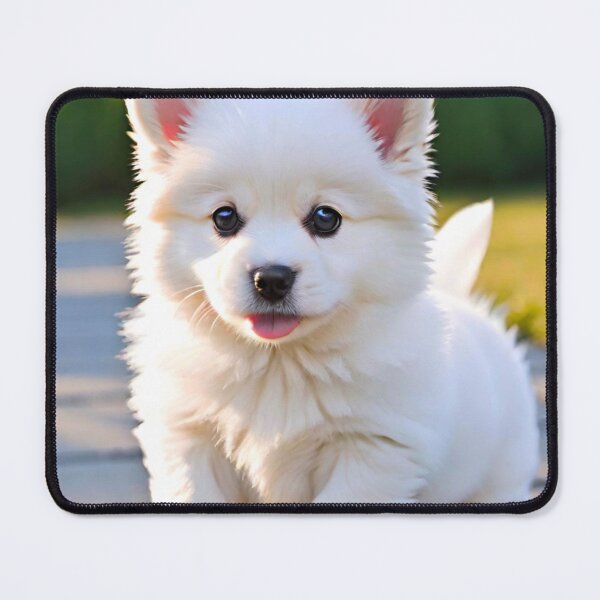 Item preview, Adorable Small White Dog – Pure Cuteness designed and sold by GrizzlyCollective.