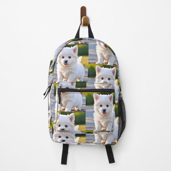 Item preview, Adorable Small White Dog – Pure Cuteness designed and sold by GrizzlyCollective.