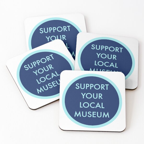 Item preview, Support Your Local Museum: Blue Edition designed and sold by GarboTreasure.