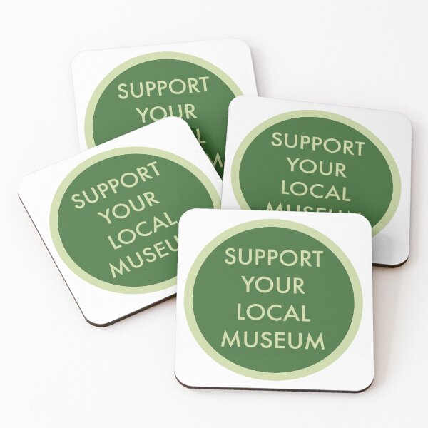 Item preview, Support Your Local Museum: Green Edition designed and sold by GarboTreasure.