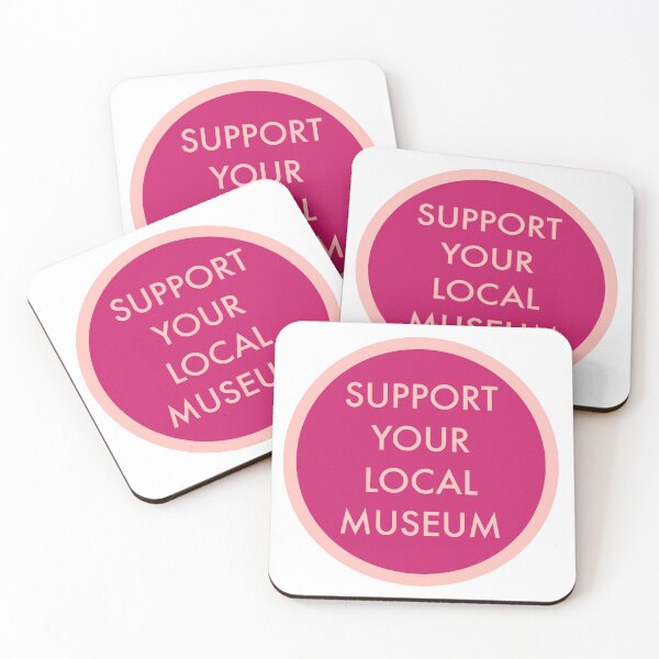 Item preview, Support Your Local Museum: Pink Edition designed and sold by GarboTreasure.
