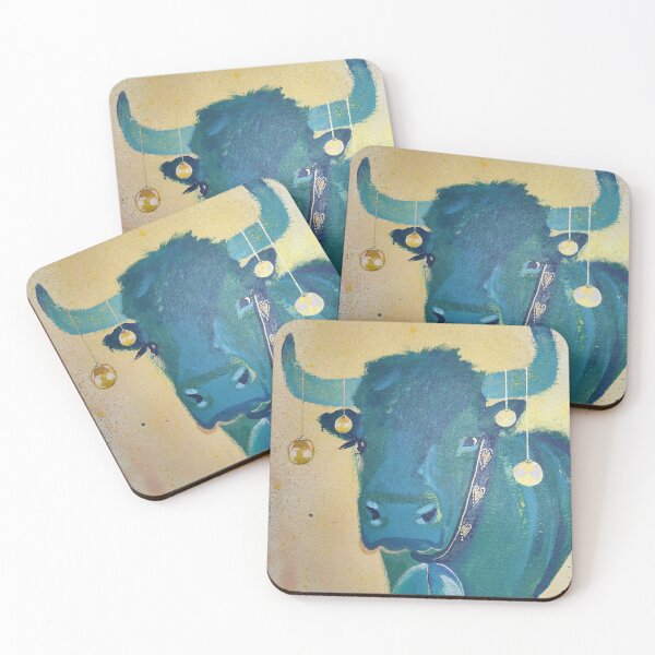 Item preview, Vache Val D'Hérens Vert Sapin designed and sold by LucyEShaw.