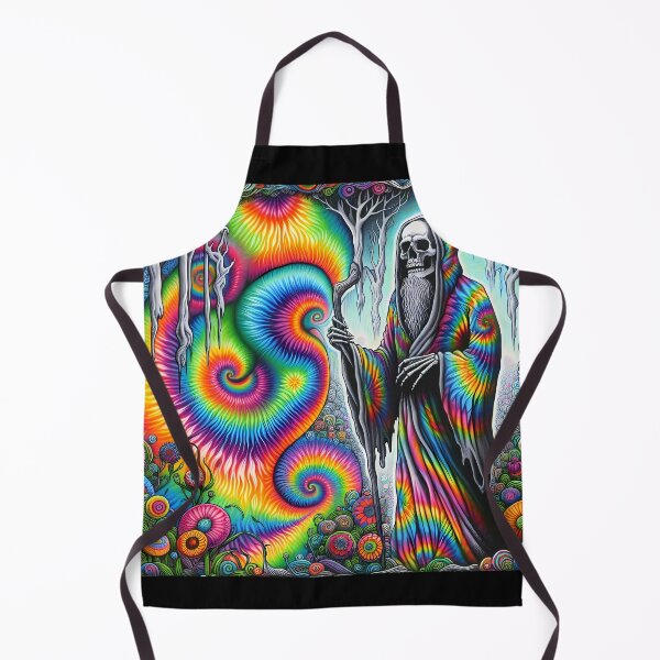 Item preview, Psycadelic Groovy Grim Reaper  designed and sold by ReaperSociety.