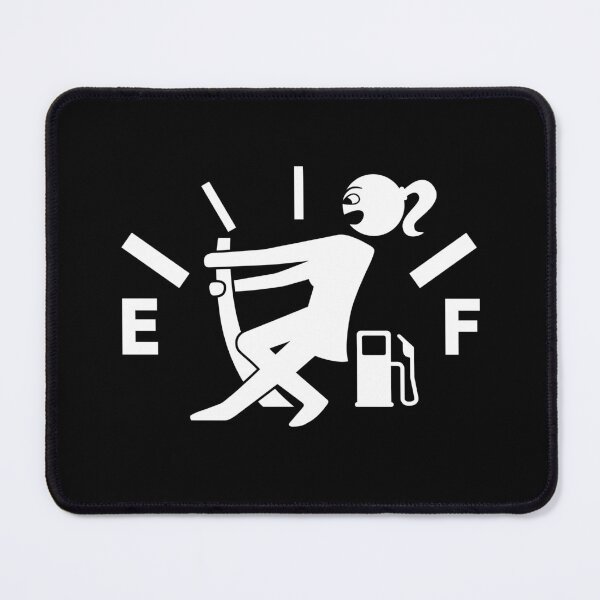 Item preview, Woman empty tank - no fuel - fuel gauge (white) designed and sold by VEB Ostladen.