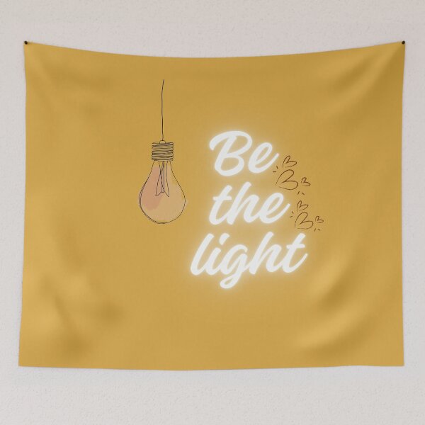 Item preview, Christian Minimalist Art - Be the Light designed and sold by trendteezstore.