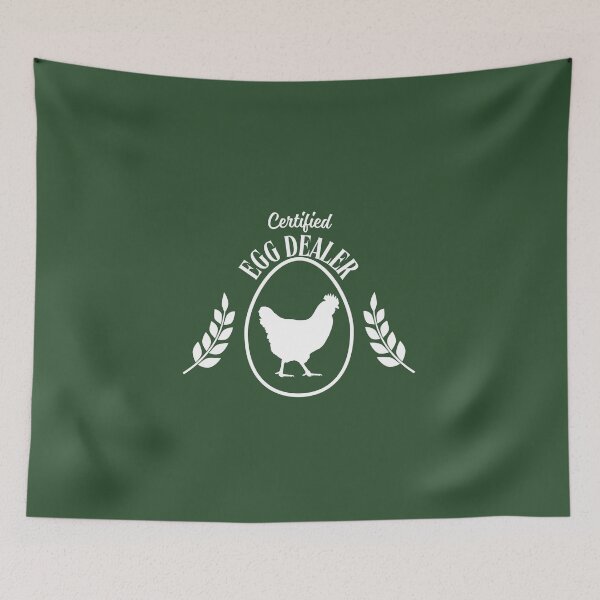 Item preview, Egg Dealer (white) designed and sold by BuckWildDesigns.