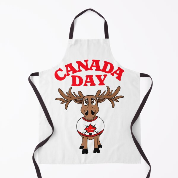 Item preview, Funny Canada Day Moose designed and sold by Sartoris Art.