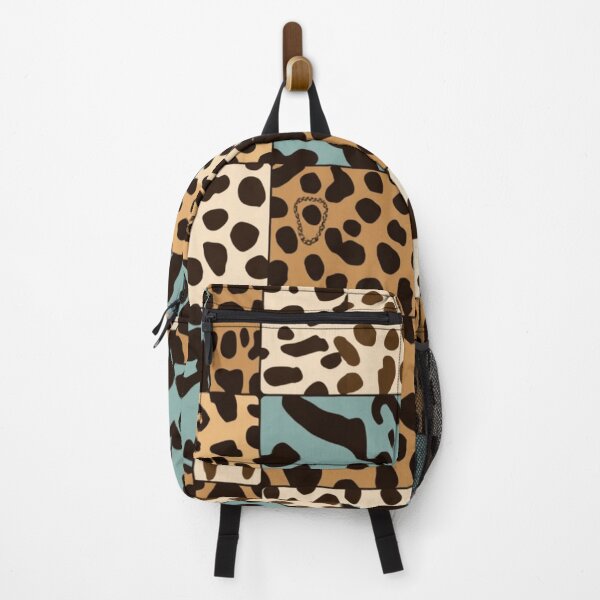 Item preview, Teal and brown animal print Patchwork designed and sold by Roxburylane.
