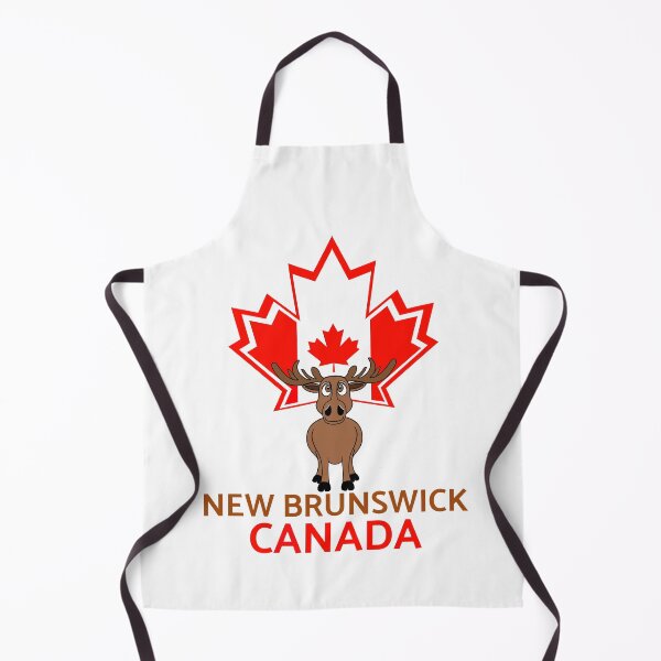 Item preview, Funny New Brunwick Canada Day Moose designed and sold by Sartoris Art.