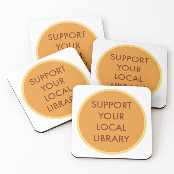 Item preview, Support Your Local Library: Gold Edition designed and sold by GarboTreasure.