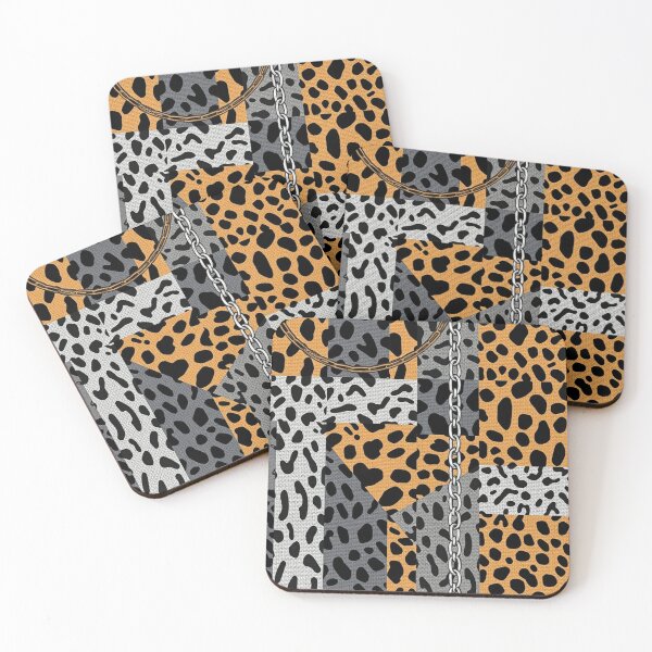 Item preview, Grey and brown animal print  designed and sold by Roxburylane.