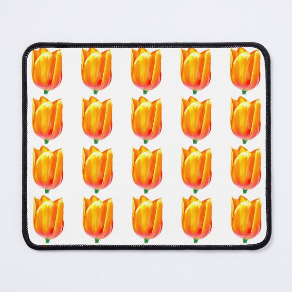 Item preview, Vibrant orange tulip designed and sold by MaglisUniverse.