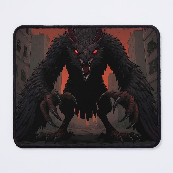 Item preview, Apocalyptic Red-Eyed Bird Monster designed and sold by RiklawDesigns.