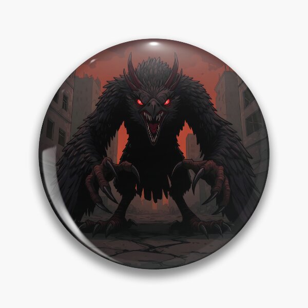 Item preview, Apocalyptic Red-Eyed Bird Monster designed and sold by RiklawDesigns.