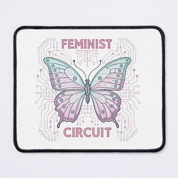 Item preview, Feminist Circuit Butterfly: Tech Empowerment - Woman History Month 2025 designed and sold by AnnDesignStudio.